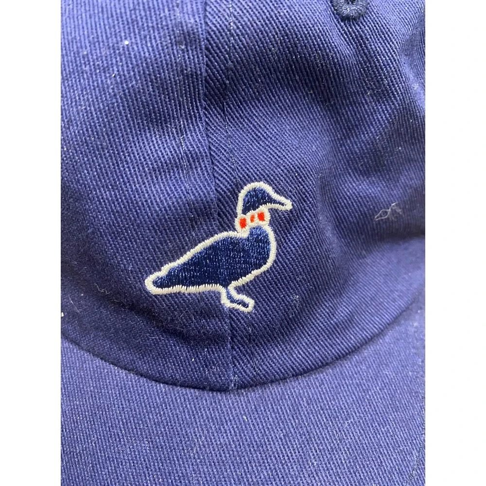 Properly Tied Boys Youth Fit Navy Blue Mallard Duck Logo Baseball Hat Cap